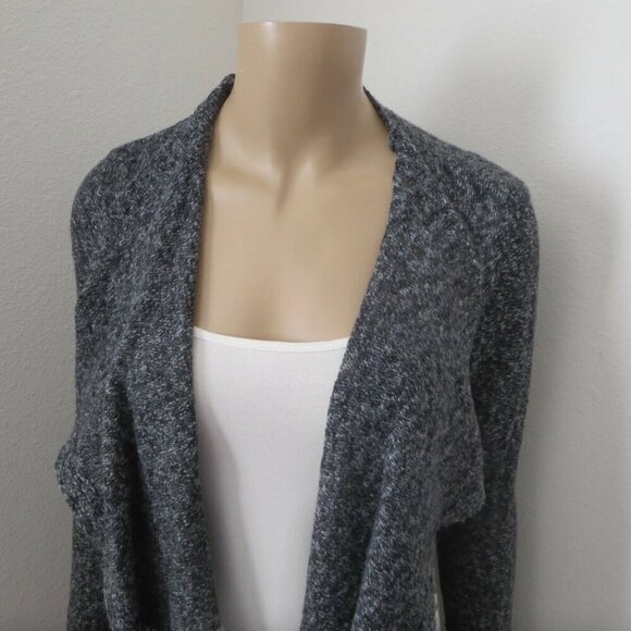 Hollister Womens Open Front Knit Sweater Cardigan Size XS Gray - Picture 3 of 6